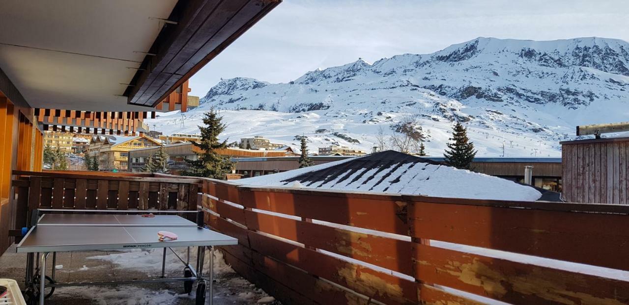 Apartamento L'Ours Blanc Huez Exterior foto